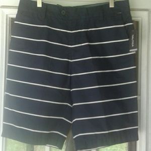 Nautica Flat Front Shorts Slim Fit
